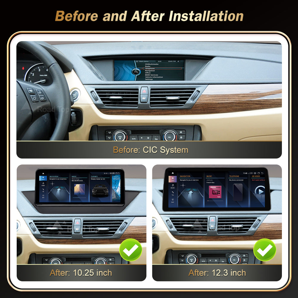 For BMW X1 F48 CIC NBT EVO