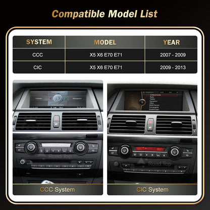 HD Screen For BMW X5 X6（TAX FREE）
