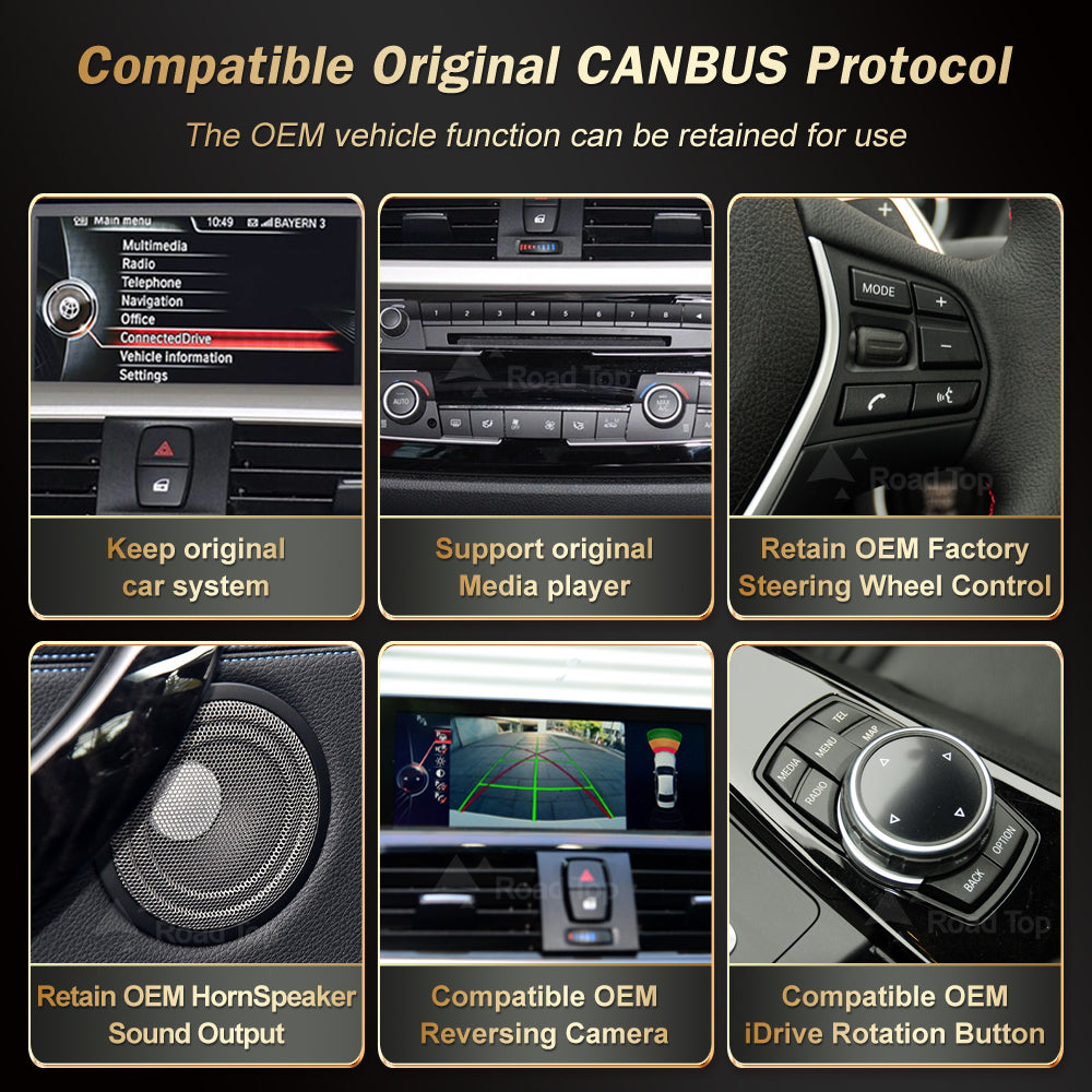 For BMW 3 4 Series CCC CIC NBT EVO