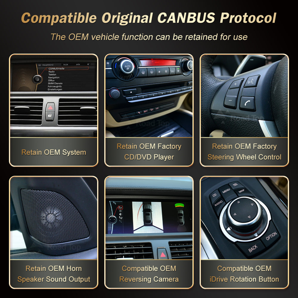 HD Screen For BMW X5 X6（TAX FREE）