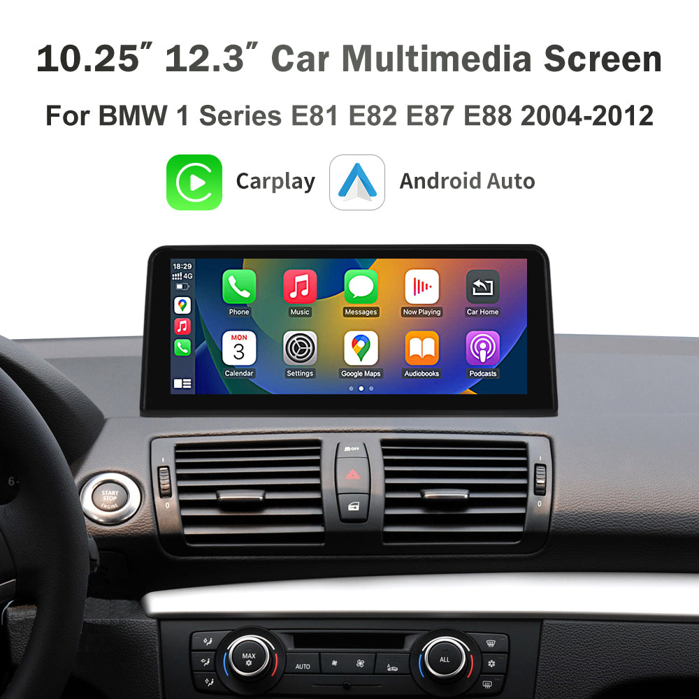 RoadTop Linux Touch Screen For BMW 1 2 Series E81 E82 E87 E88 CCC CIC 2004-2012