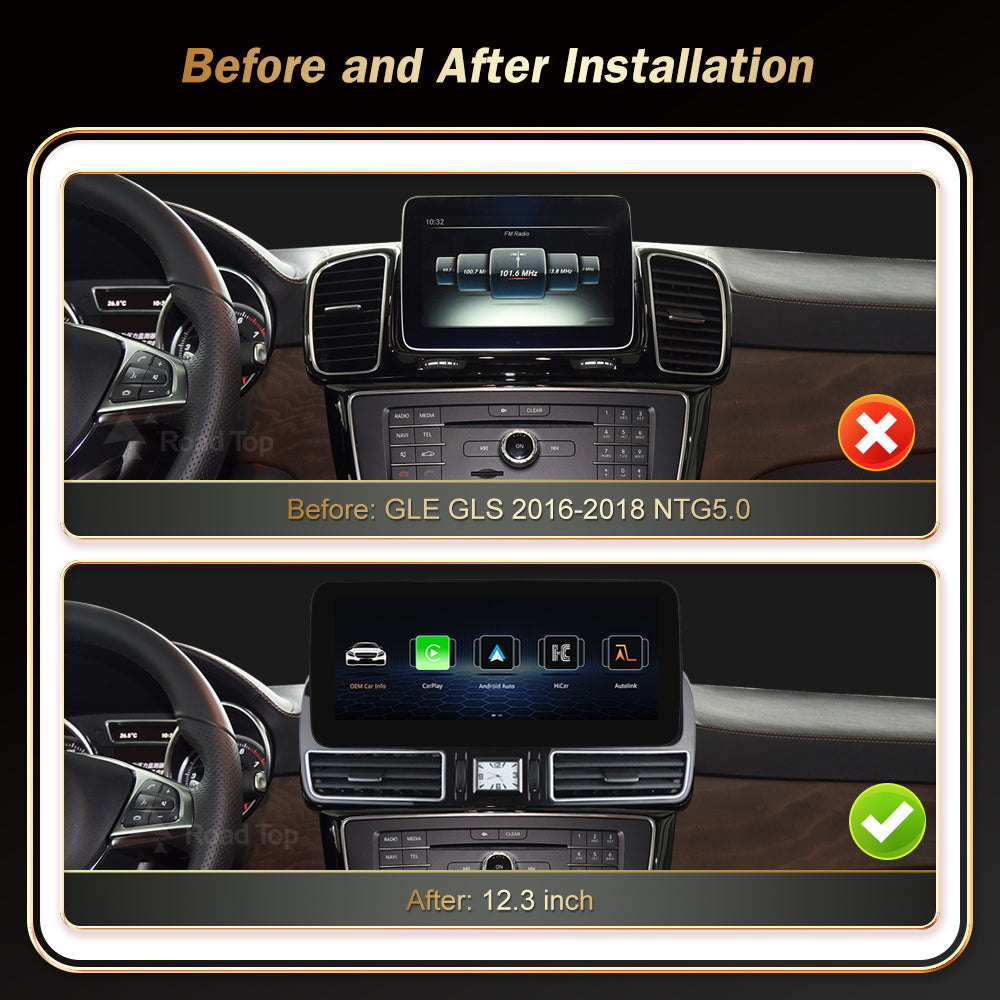 HD Screen For Mercedes-Benz GLE GLS（TAX FREE）