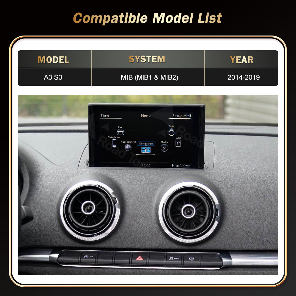 HD Screen For Audi A3