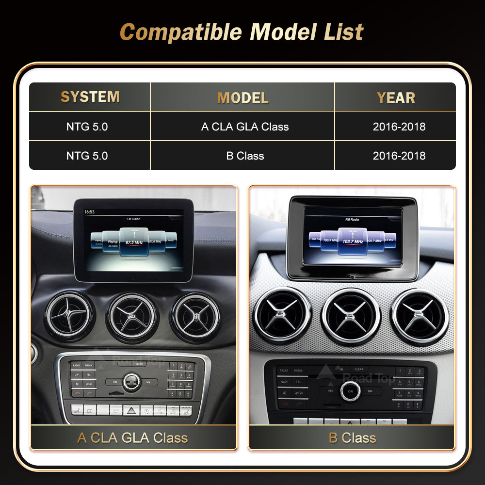 HD Screen For Mercedes-Benz A CLA GLA G（TAX FREE）