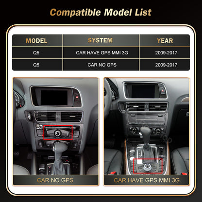 HD Screen For Audi Q5（TAX FREE）
