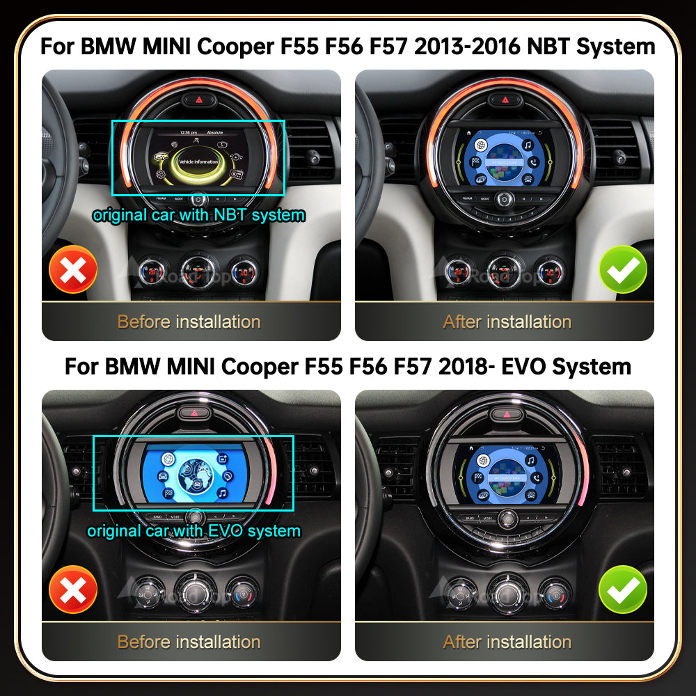 For BMW MINI R56 R60 F54 F55 F56