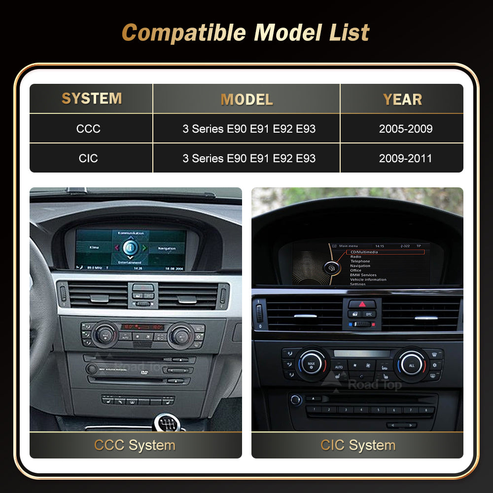 HD Screen For BMW 3 4 Series（TAX FREE）