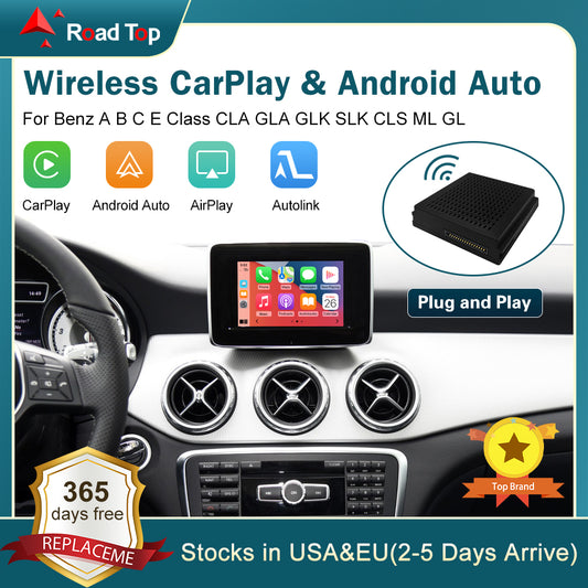 Wireless CarPlay For Mercedes Benz A B C E CLA CLS GLA GLK SLK ML GL