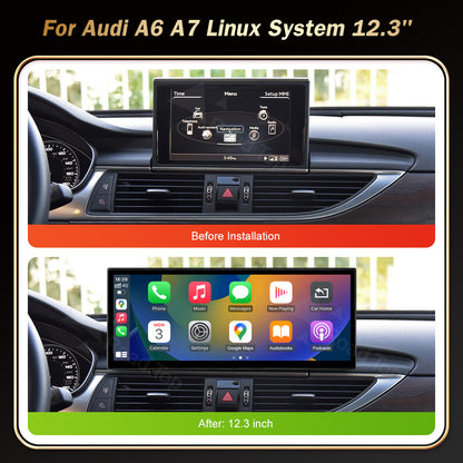 HD Screen For Audi A6 A7