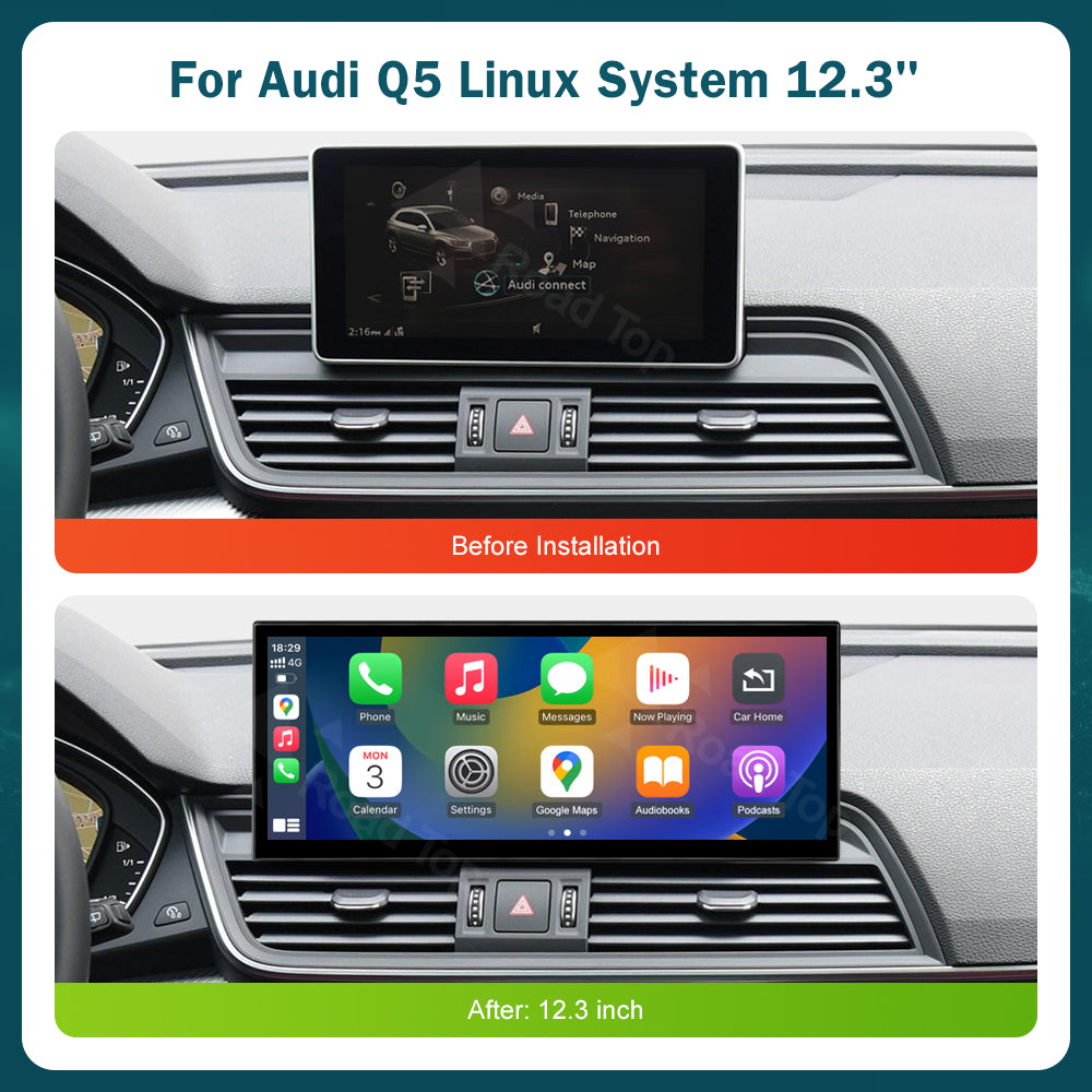 HD Screen For Audi Q5（TAX FREE）