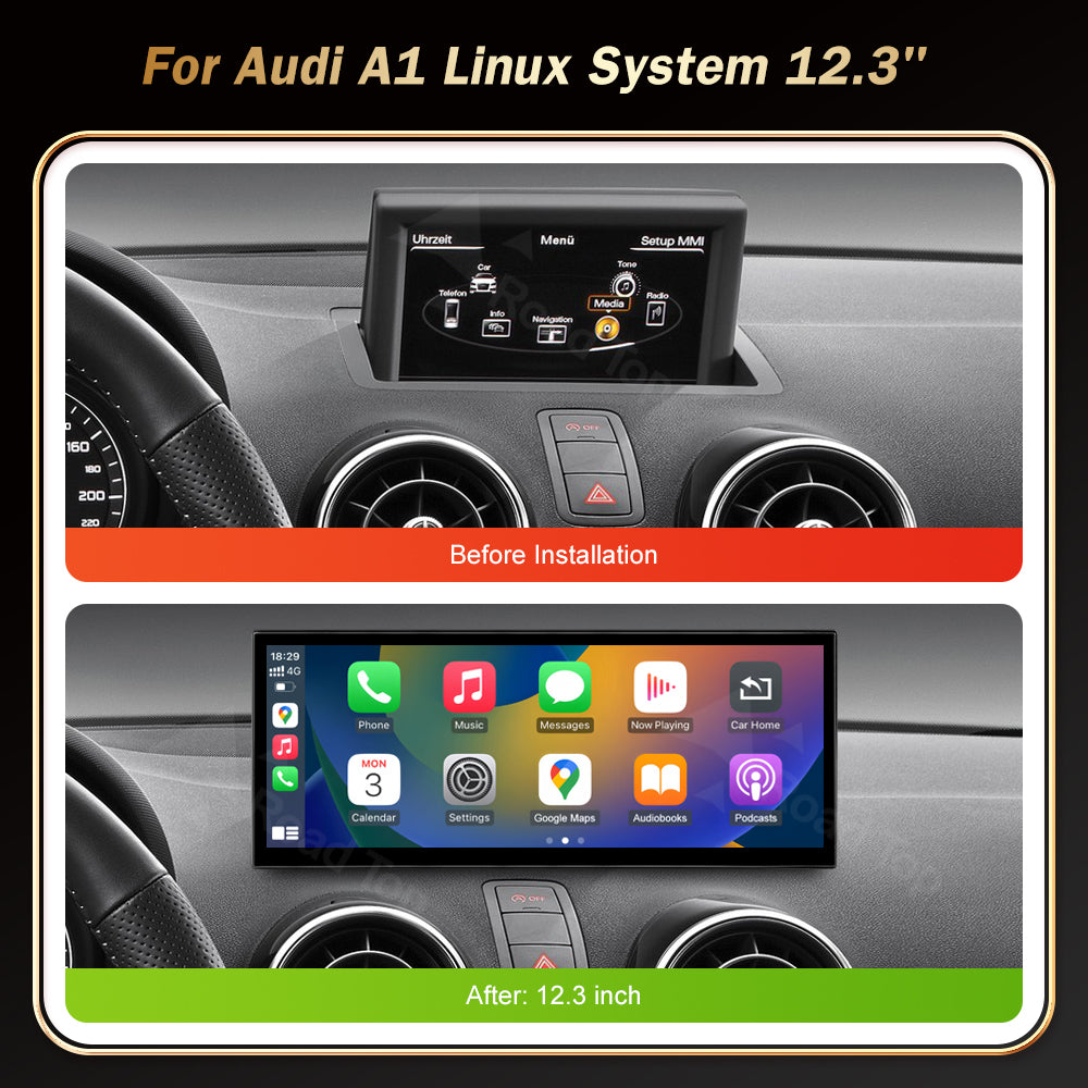 HD Screen For Audi A1 Q3