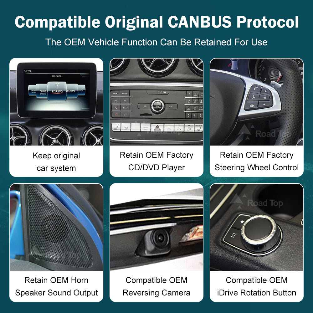 HD Screen For Mercedes-Benz A CLA GLA G（TAX FREE）