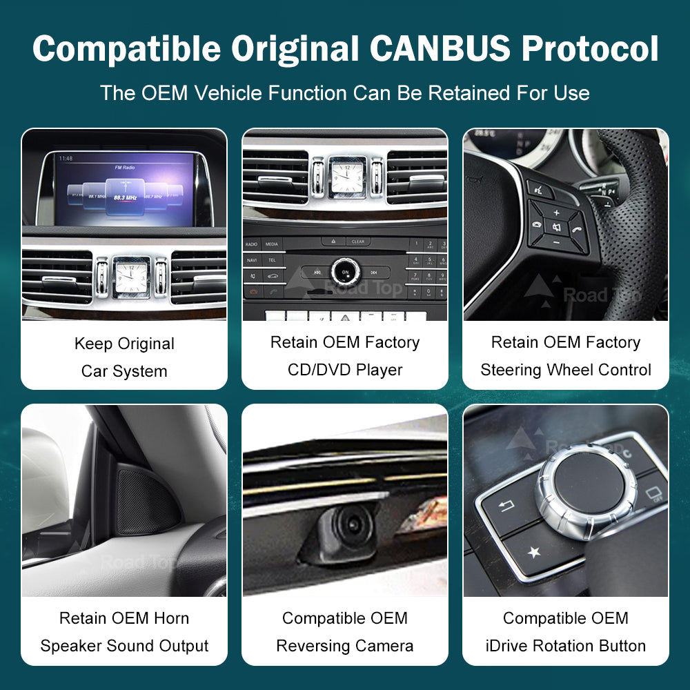 HD Screen For Mercedes-Benz GLK X204