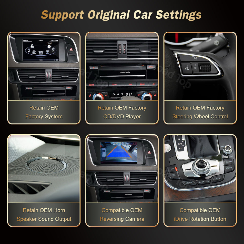 HD Screen For Audi Q5（TAX FREE）