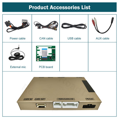 For Ford Sync 2 System 8 inch LCD Screen