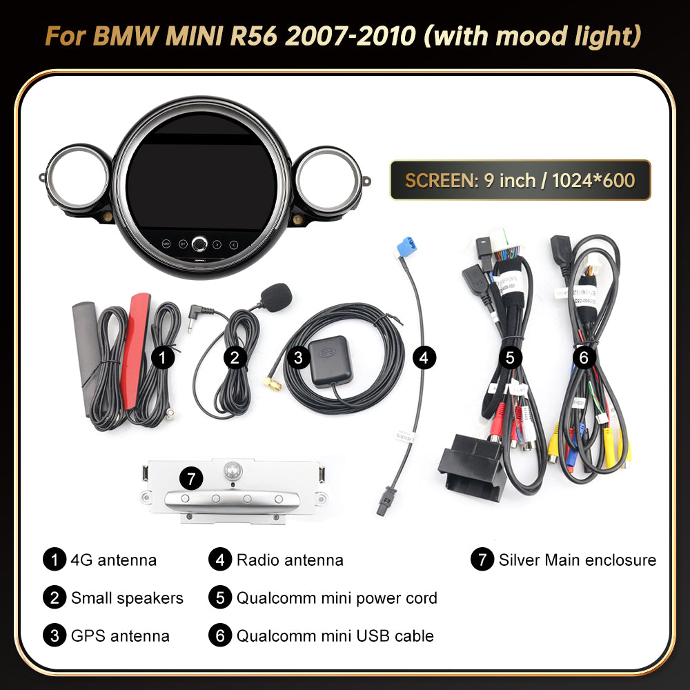 For BMW MINI R56 R60 F54 F55 F56