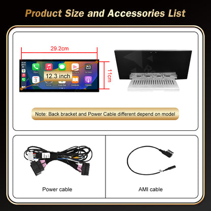 HD Screen For Audi A4 A5（TAX FREE）