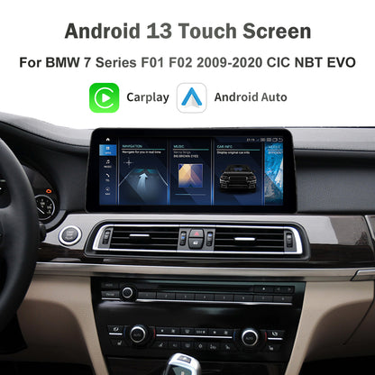 For BMW 7 Series CIC NBT EVO Android 13 Stereo Head Unit