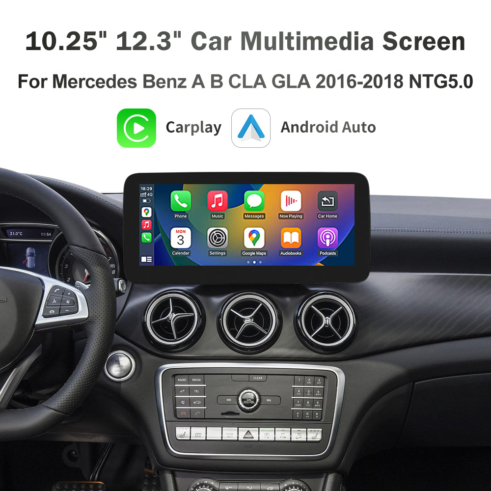 RoadTop HD Linux Touch Screen For Mercedes-Benz A CLA GLA NTG5.0 2016-2018