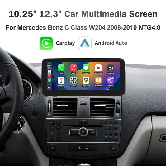 RoadTop HD Linux Touch Screen For Mercedes-Benz C GLC NTG4.0 2008-2011