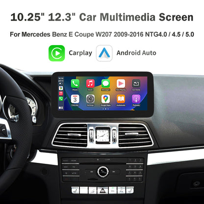 RoadTop HD Linux Touch Screen For Mercedes-Benz E Coupe W207 NTG4.0 4.5 5.0 2009-2018