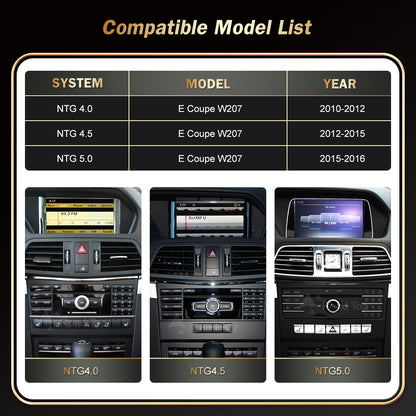 HD Screen For Mercedes-Benz E Coupe W207