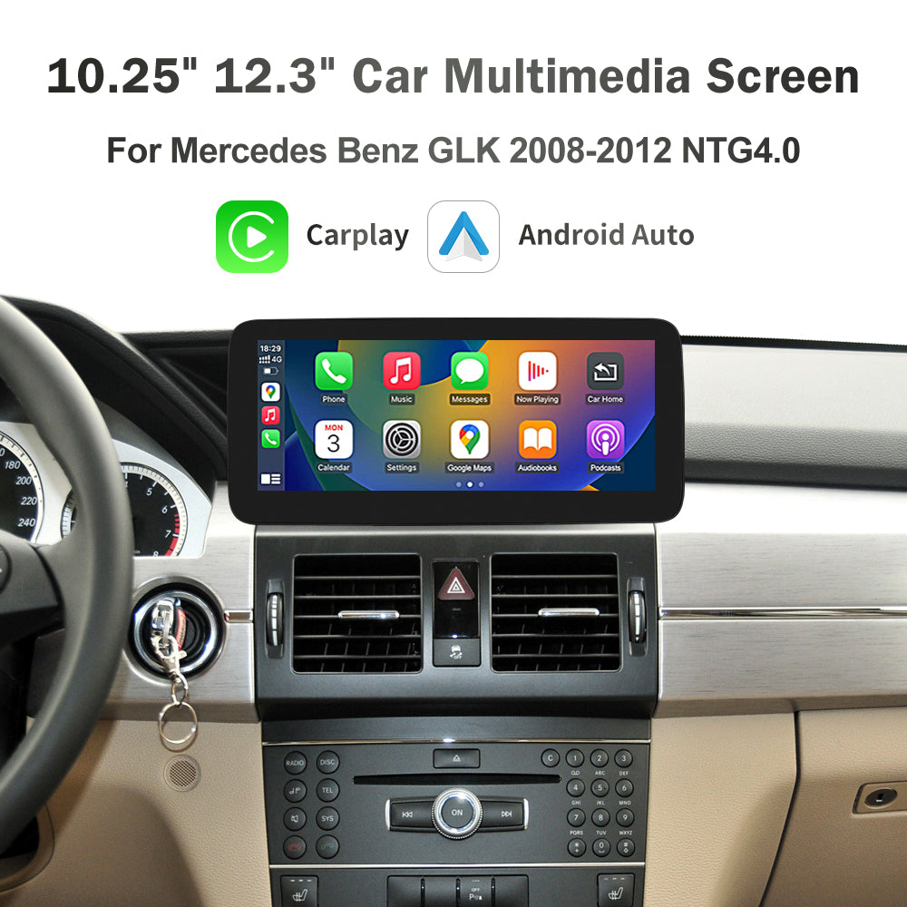 RoadTop HD Linux Touch Screen For Mercedes-Benz GLK NTG4.0 2008-2012