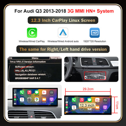 HD Screen For Audi A1 Q3