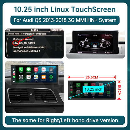 Ultra-thin TouchScreen For Audi A1 Q3