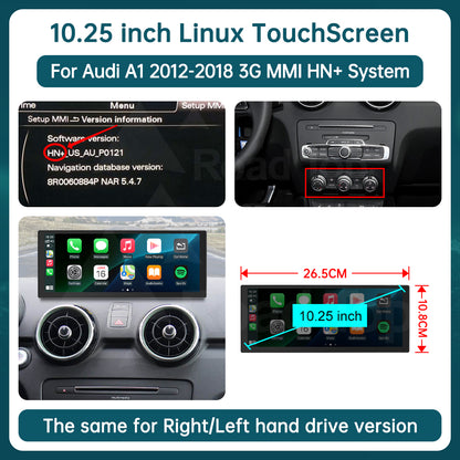 Ultra-thin TouchScreen For Audi A1 Q3