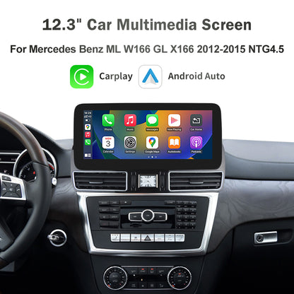 RoadTop HD Linux Touch Screen For Mercedes-Benz ML W166 GL X166 NTG4.5 2012-2015