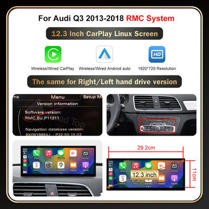 HD Screen For Audi A1 Q3