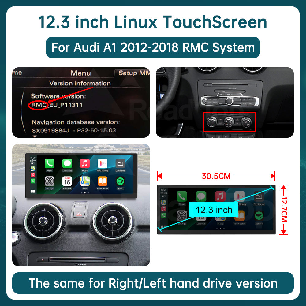 Ultra-thin TouchScreen For Audi A1 Q3