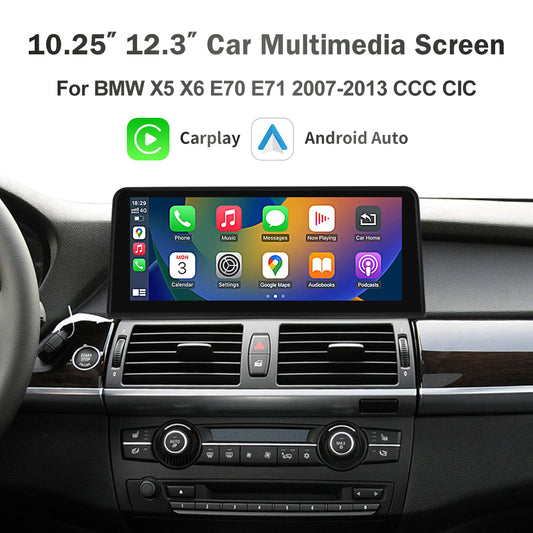 RoadTop Linux Touch Screen For BMW X5 X6 CCC CIC 2007-2013