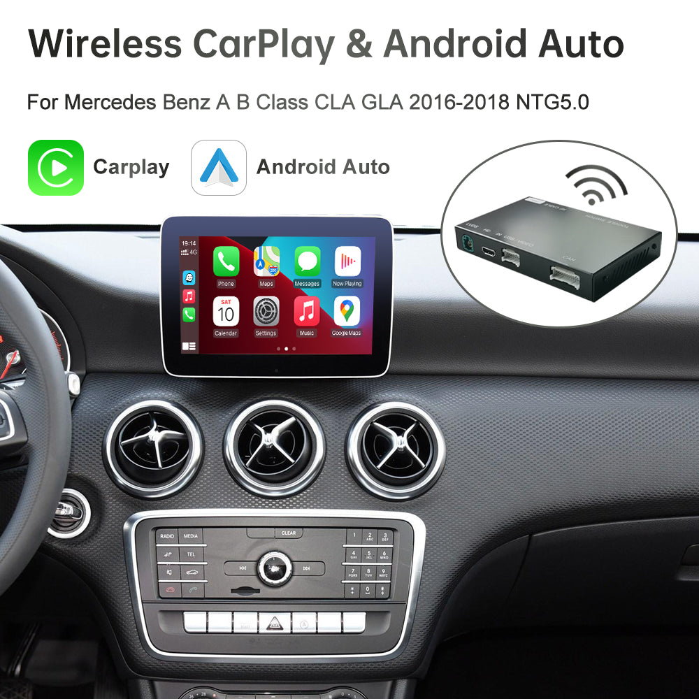 Mercedes Benz A Class W176 B Class W246 GLA CLA Wireless CarPlay