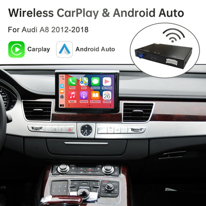 RoadTop Wireless Apple CarPlay Interface for Audi A8