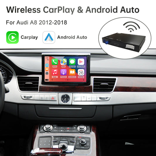 RoadTop Wireless Apple CarPlay Interface for Audi A8