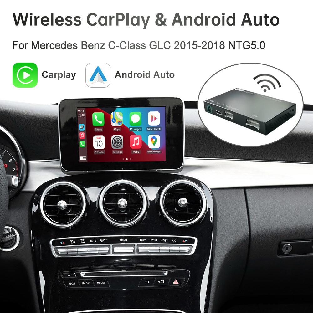 RoadTop Mercedes Benz C-CLASS GLC Wireless CarPlay & Android Auto
