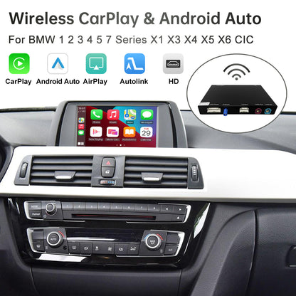Wireless CarPlay for BMW CIC System 1 2 3 4 5 7 Series X1 X3 X4 X5 X6