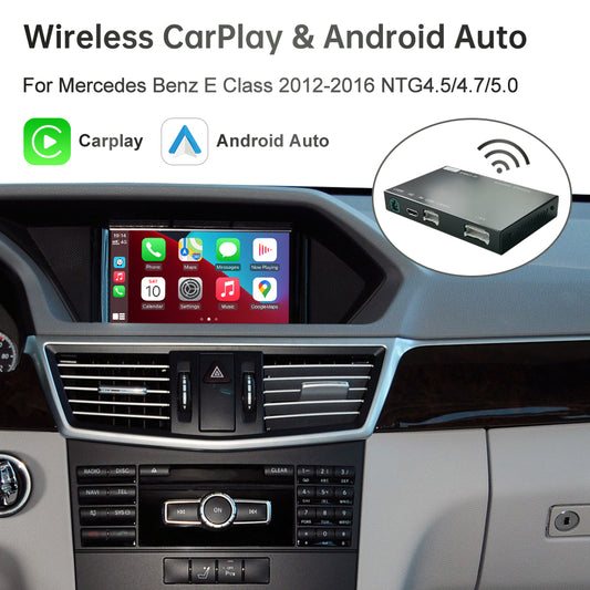 RoadTop Mercedes Benz E-CLASS W212 Wireless CarPlay & Android Auto