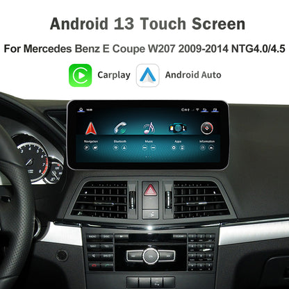 For Mercedes Benz E Coupe C207 Android 13 TouchScreen