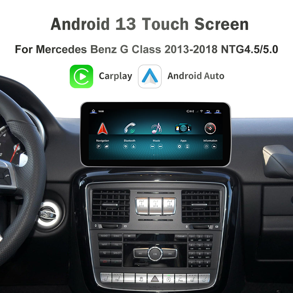 RoadTop Android 13 TouchScreen for Mercedes Benz G Class W463