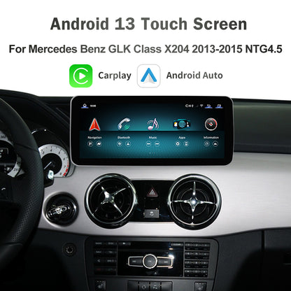 For Mercedes Benz GLK X204 Android 13 TouchScreen
