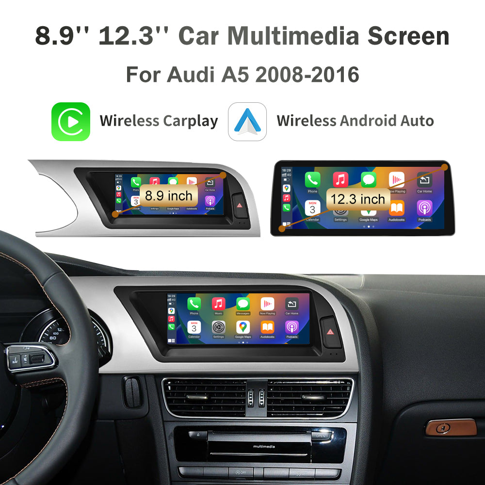 RoadTop HD Linux Touch Screen For Audi A5 2008-2016