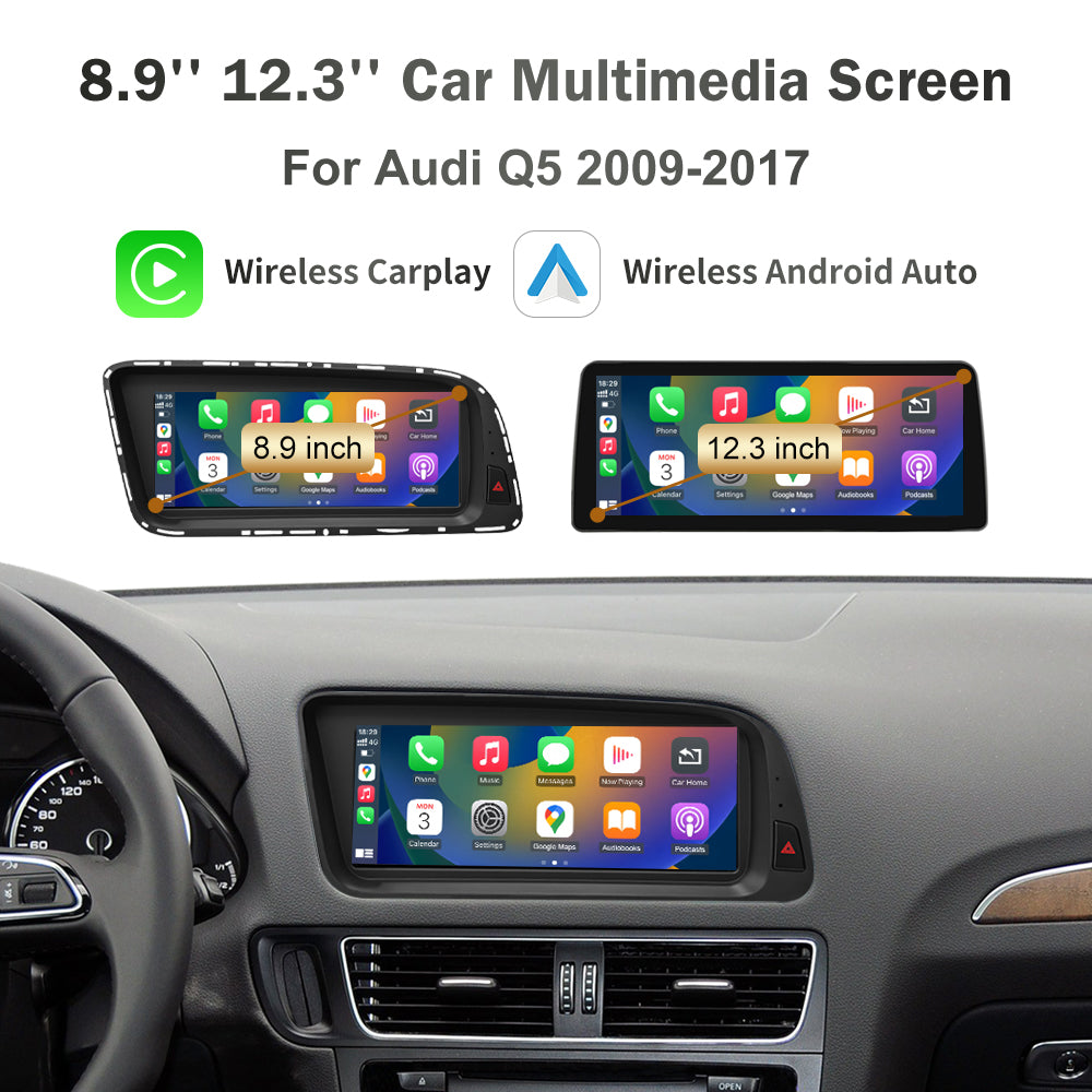 RoadTop HD Linux Touch Screen For Audi Q5 2009-2017