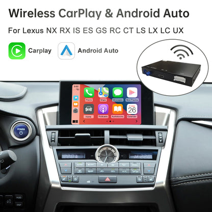 Wireless CarPlay for Lexus NX RX IS ES GS RC CT LS LX LC UX