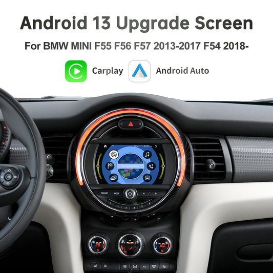 RoadTop Android11 TouchScreen For BMW MINI R56 R60 F54 F55 F56 2007-2017