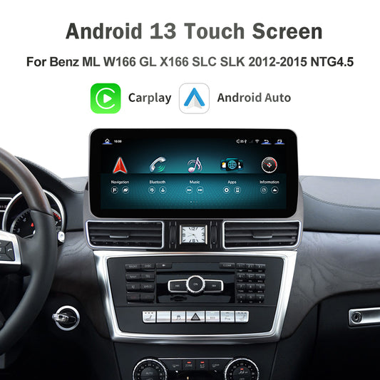 Android 13 TouchScreen For Mercedes Benz ML GL W166 X166