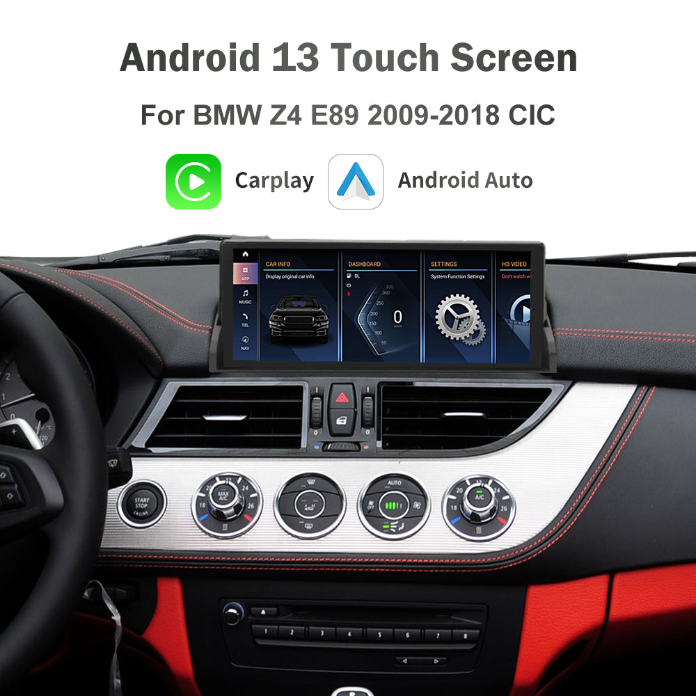 For BMW Z4 CCC CIC Android 13 Stereo Head Unit