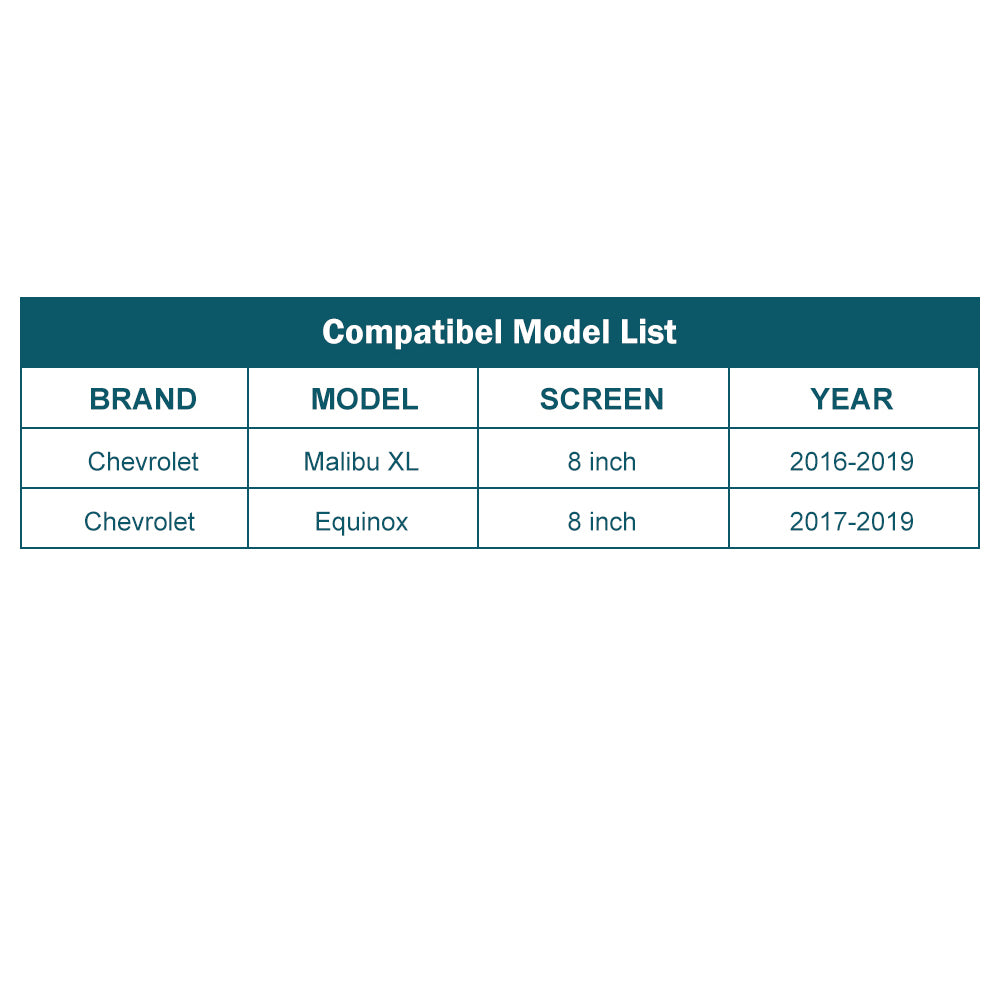For Chevrolet Malibu XL Equinox 8" LCD Screen